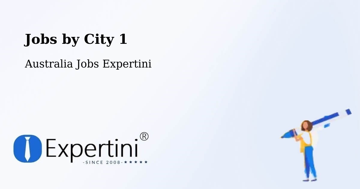 City Jobs in Australia - Expertini